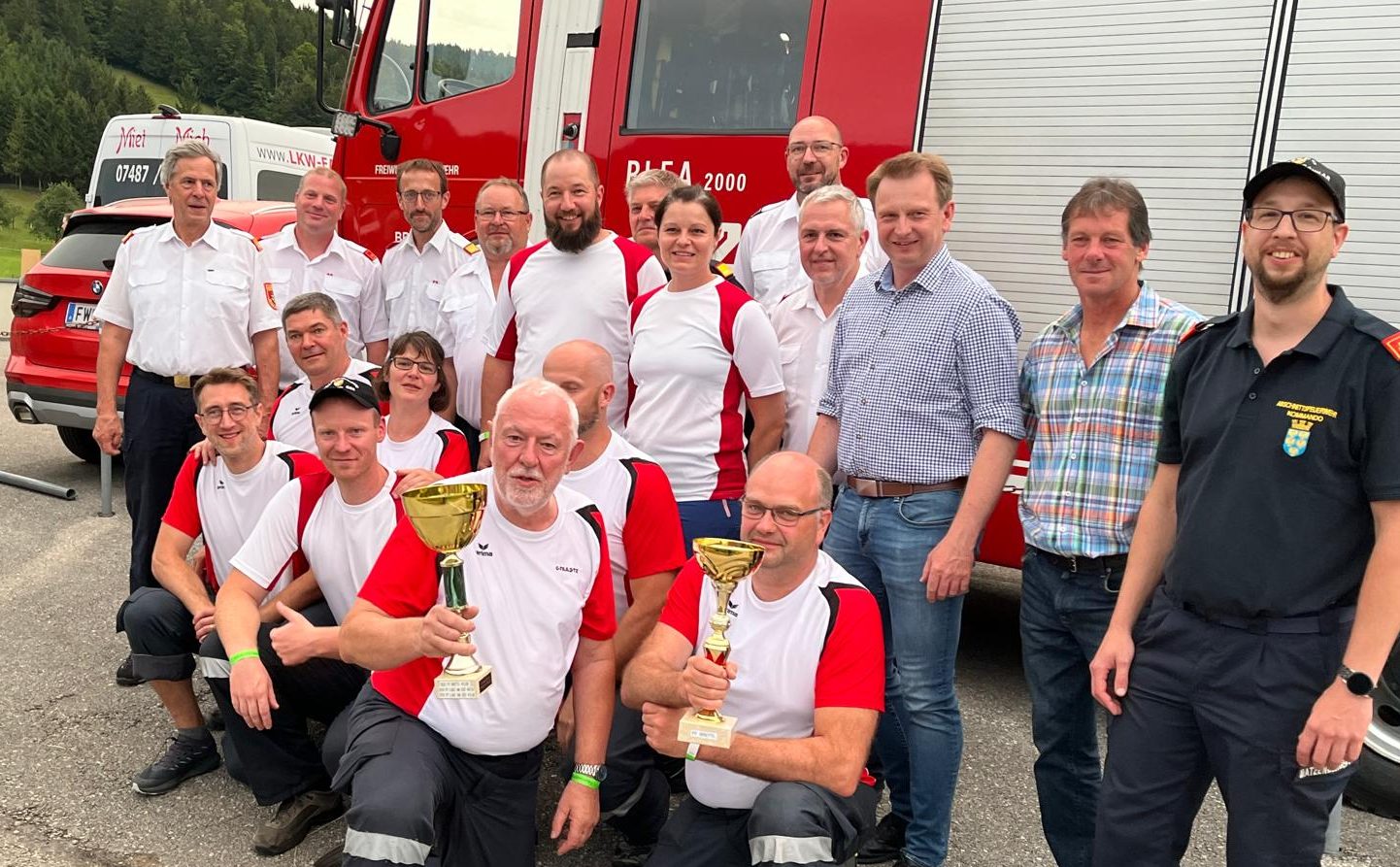 Toller Erfolg für die Lunzer Feuerwehr in Brettl