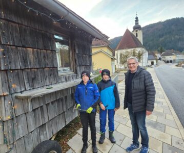 Vorbereitungen Funkelnde Dorfweihnacht