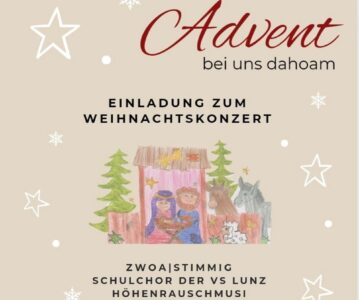 Ankündigung – Advent bei uns dahoam