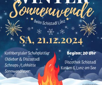 Ankündigung: Wintersonnenwende im Schistadl Lunz