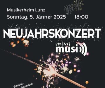 Neujahrskonzert des Musikvereins Lunz am See